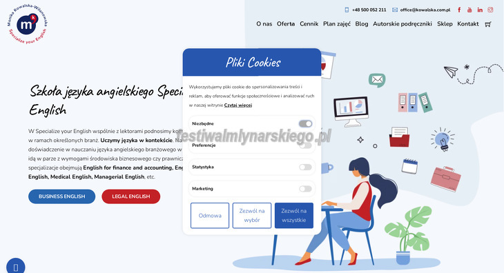 Monika Kowalska Specialize your English