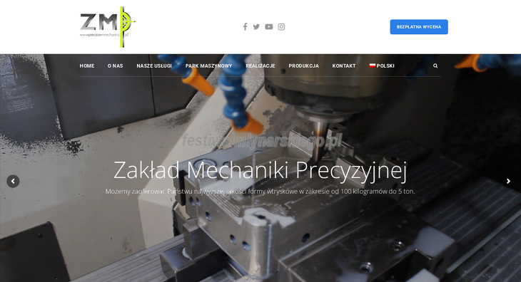 Zakład Mechaniki Precyzyjnej - Tomasz Klimaszewski