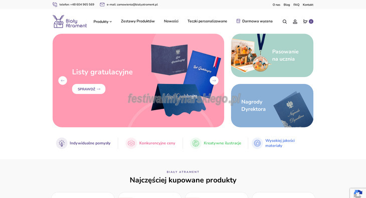 Biały Atrament Radosław Milewski